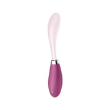 Vibrator Satisfyer G-Spot Flex 3 - Stimulare Punct G si Clitoris, Rabbit Vibrator, Dildo Vibrant cu Ax Flexibil, Jucarie Sexuala pentru Femei - Rezistent la Apa, Reincarcabil, Rosu