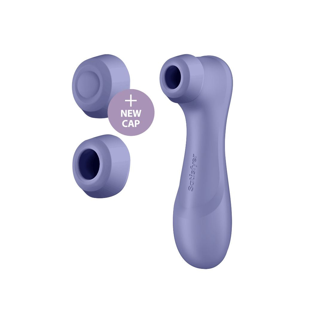 Vibrator clitoridian Satisfyer Pro 2 Generatia 3 (Fara Aplicatie) - Stimulare clitoridiana cu tehnologie Air-Pulse si Liquid-Air - Jucarie sexuala pentru femei, fara contact direct, rezistent la apa, reincarcabil - Lavanda