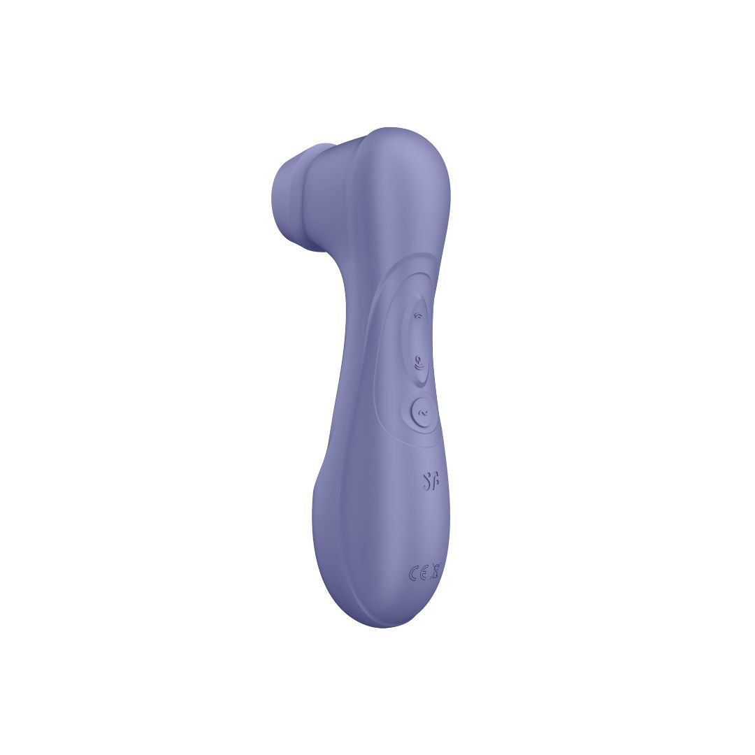 Vibrator clitoridian Satisfyer Pro 2 Generatia 3 (Fara Aplicatie) - Stimulare clitoridiana cu tehnologie Air-Pulse si Liquid-Air - Jucarie sexuala pentru femei, fara contact direct, rezistent la apa, reincarcabil - Lavanda
