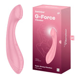 Vibrator Satisfyer G-Force pentru stimularea punctului G, 50 combinatii vibratii, silicon medical, rezistent la apa, reincarcabil USB