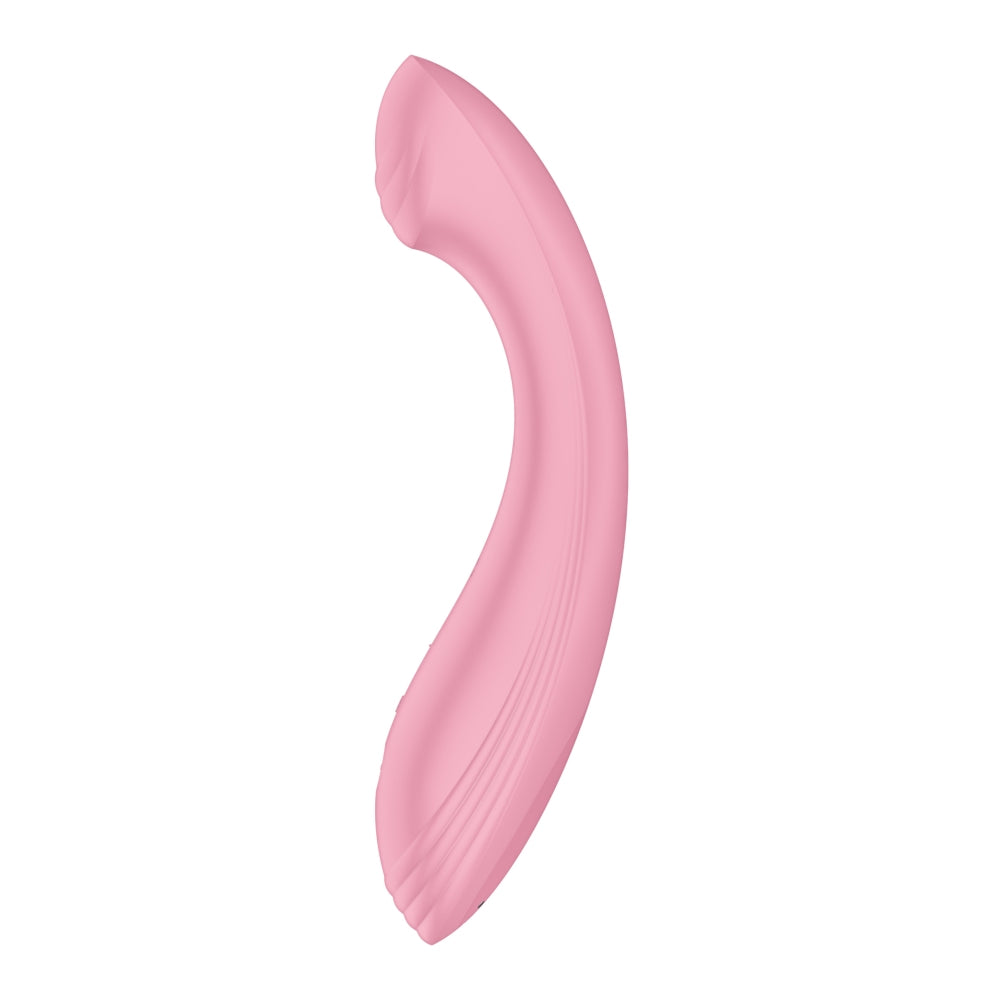 Vibrator Satisfyer G-Force pentru stimularea punctului G, 50 combinatii vibratii, silicon medical, rezistent la apa, reincarcabil USB