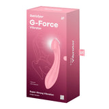 Vibrator Satisfyer G-Force pentru stimularea punctului G, 50 combinatii vibratii, silicon medical, rezistent la apa, reincarcabil USB