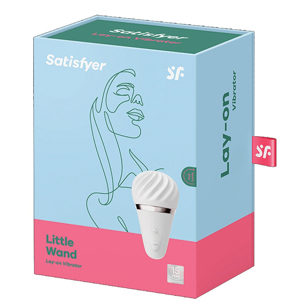 Satisfyer Little Wand Vibrator Extern - Stimulator Puternic pentru Clitoris si Zone Erogene - Silicon Moale, Rezistent la Apa, Reincarcabil