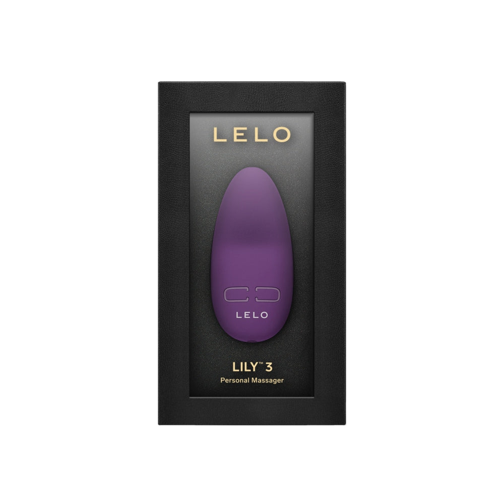 Vibrator Mini LELO Lily 3 pentru Femei, Vibrator Discret Mini Bullet cu 10 Setari de Placere, Vibrator Impermeabil, Design Compact, Dark Plum