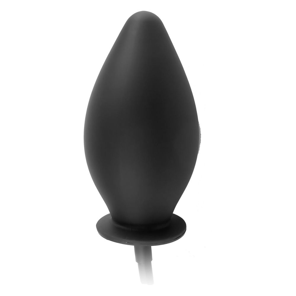 Dop Anal Gonflabil Pipedream Anal Fantasy - Negru, Silicon - cu pompa pentru umflare progresiva