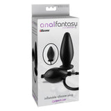 Dop Anal Gonflabil Pipedream Anal Fantasy - Negru, Silicon - cu pompa pentru umflare progresiva