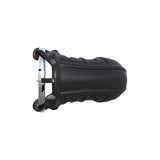 Cusca BDSM Castitate Pentru Penis Neagra - din Silicon cu inel de metal reglabil - Cusca ventilata - design reglabil pentru orice dimensiune de penis
