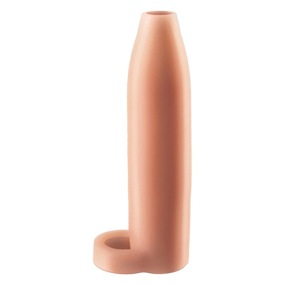 Manson Penis Pipedream Real Feel Enhancer XL Light - Culoarea Pielii - Mareste grosimea penisului - pentru o erectie mai puternica - Include inel pentru scrot