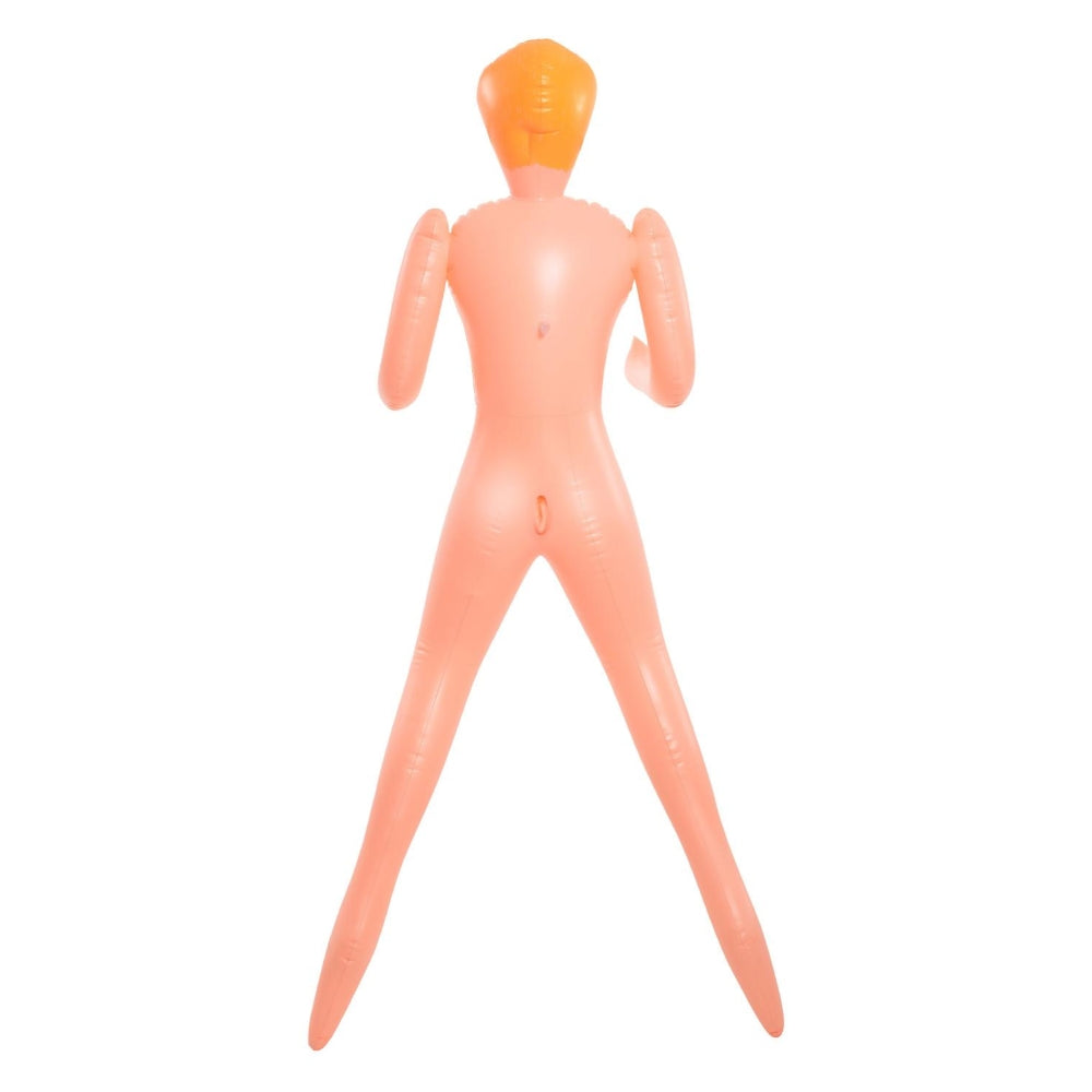 Papusa Gonflabila Pipedream Becky Doll - Marime naturala, Gonflabila si usor de depozitat - 3 Orificii: Oral, vaginal si anal