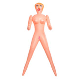 Papusa Gonflabila Pipedream Becky Doll - Marime naturala, Gonflabila si usor de depozitat - 3 Orificii: Oral, vaginal si anal
