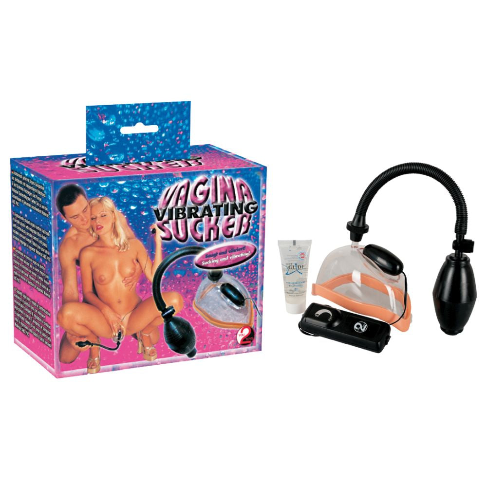 Pompa Vaginala cu Vibratii - include lubrifiant GRATIS, vibro-bullet pentru vibratii suplimentare