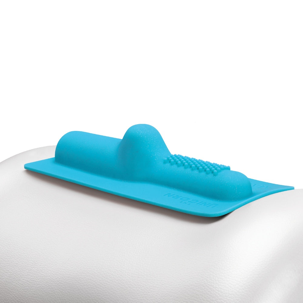 Accesoriu din silicon premium turquoise pentru stimulare externa Magic Hide - Compatibil cu The Unicorn si The Cowgirl