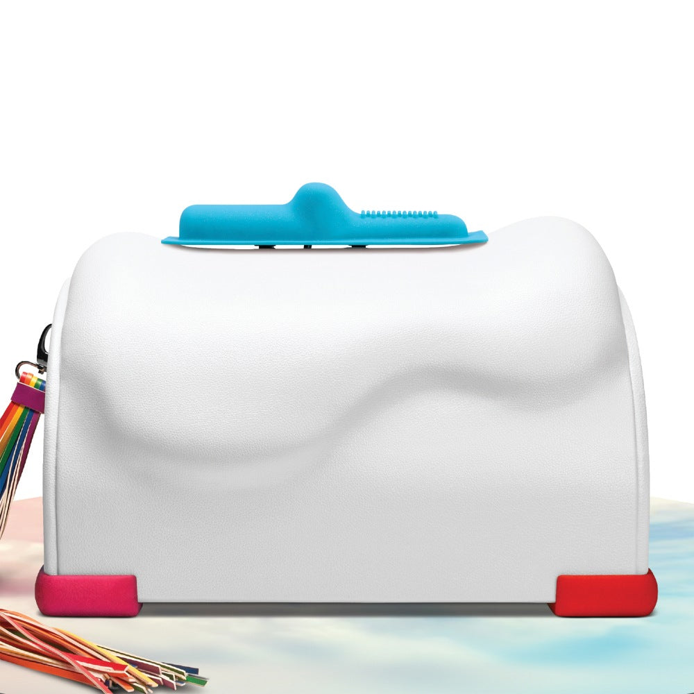 Accesoriu din silicon premium turquoise pentru stimulare externa Magic Hide - Compatibil cu The Unicorn si The Cowgirl