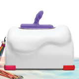 Uni Horn Unicorn si Cowgirl - Accesoriu Premium din Silicon pentru Masina de Sex, Stimulare Prostata sau Punct G, Cap Texturat si Varf Bulbous
