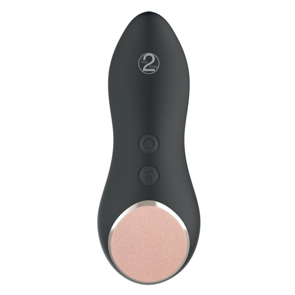 Vibrator lay-on cu functie de incalzire Cupa Warming Touch, 10 moduri de vibratie, rezistent la apa, silicon catifelat, reincarcabil USB
