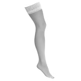 Dresuri Albe Kotek Hold-Up din Plasa - Banda din dantela fina - Plasa Elastica care se muleaza pe picioare - Silicon anti-alunecare pentru fixare sigura