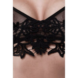 Sutien Balconette Dantela cu Slip Asortat - Set Lenjerie Sexy Grey Velvet, Confortabil si Elegant