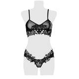 Sutien Balconette Dantela cu Slip Asortat - Set Lenjerie Sexy Grey Velvet, Confortabil si Elegant