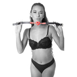 Gag respirabil in forma de inima pentru BDSM, reglabil, ideal pentru incepatori, jucarie dominare si control