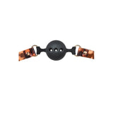 Calus BDSM cu Bila Sportsheets Amber Animal Ball Gag, Animal Print, usor de respirat