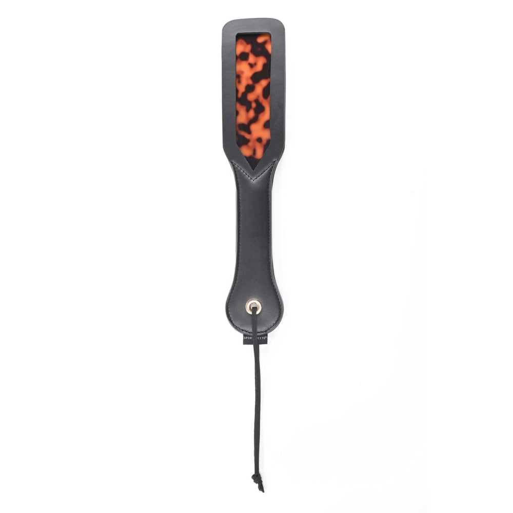 Paleta BDSM Sportsheets Amber Spanker, Print Animal, cu straturi multiple