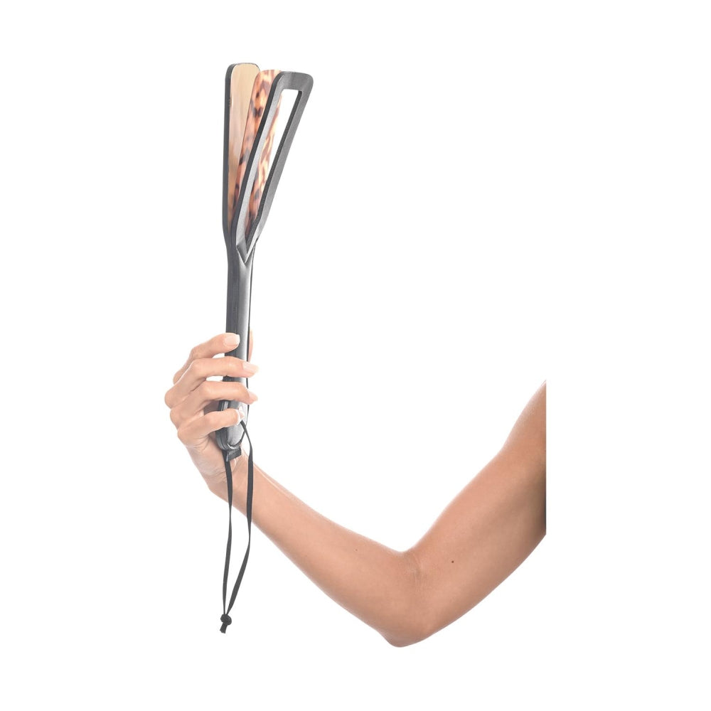 Paleta BDSM Sportsheets Amber Spanker, Print Animal, cu straturi multiple