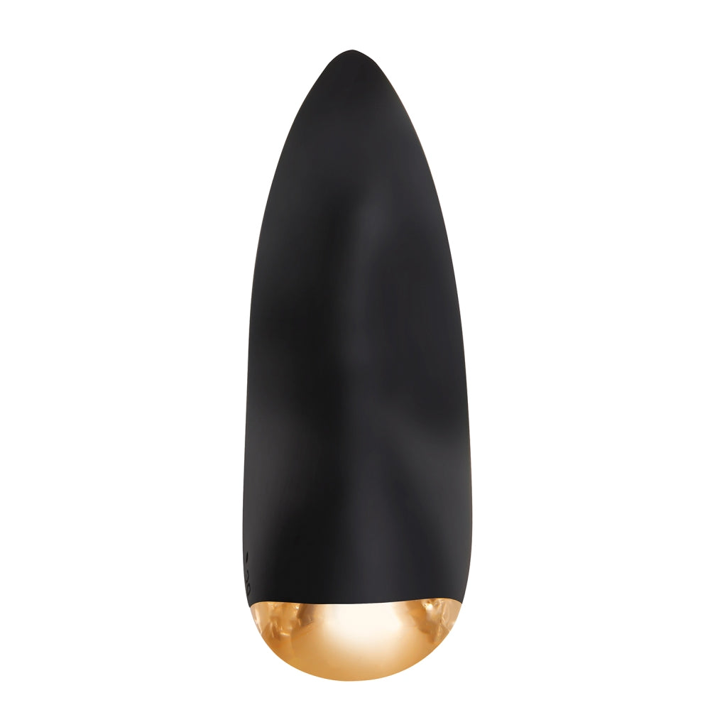 Vibrator Flexibil in forma de limba Evolved Tip Tingler - Negru, texturat cu nodule stimulante - 10 Moduri Vibratii - materiale sigure si confortabile - perfect pentru jocurile solo sau in cuplu - impermeabil, incarcare USB