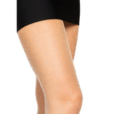 Dresuri Plasa Nude cu Strasuri Leg Avenue - Design Elegant si Durabil pentru Tinute Chic, One Size