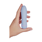Vibrator mini Femme Funn FFIX - vibrator puternic si discret - mini masator personal bleu 11.2 cm - jucarie reincarcabila, impermeabila - bullet vibrator pentru placere intima