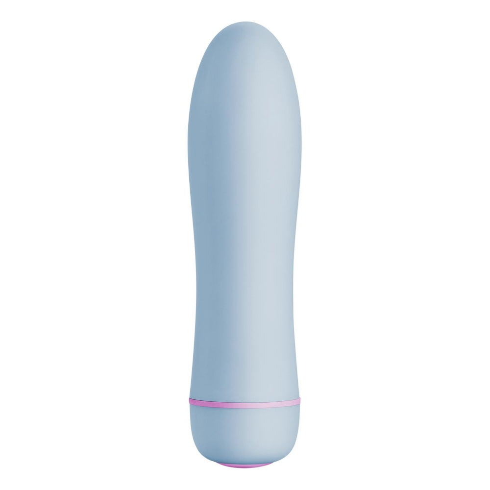 Vibrator mini Femme Funn FFIX - vibrator puternic si discret - mini masator personal bleu 11.2 cm - jucarie reincarcabila, impermeabila - bullet vibrator pentru placere intima