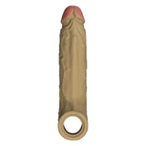 Prelungitor de Penis Vibrant Shaft Size 2 Oak - Mocha, 22 cm - 8 Moduri Vibratii - Telecomanda Wireless - Reincarcabil si Rezistent la Apa