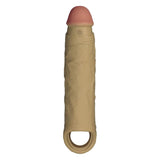 Prelungitor de Penis Vibrant Shaft Size 2 Oak - Mocha, 22 cm - 8 Moduri Vibratii - Telecomanda Wireless - Reincarcabil si Rezistent la Apa
