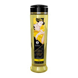 Ulei Masaj Erotic Natural Shunga, 100% Uleiuri Presate la Rece, Aromaterapie, Vitamina E, Fara Reziduuri Grase, Aroma de Cocos, 240 ml