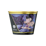 Lumanare de Masaj Shunga 170 ml - aroma afrodisiaca de fructe exotice - ceara topita se transforma in ulei cald de masaj - timp de ardere de pana la 40 de ore
