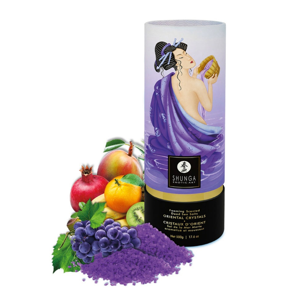 Sare de Baie Shunga Cristale Orientale, Fructe Exotice, 500 gr