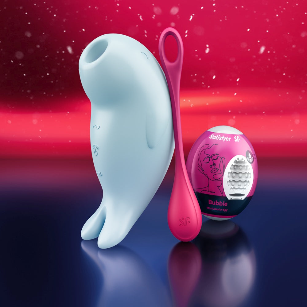 Satisfyer Calendar Advent 2024 - Jucarii Erotice, Vibrator Air Pulse, Ulei de Masaj si Lichid Anal Relax, 24 Surprize pentru Placeri Senzuale