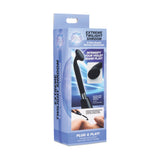 Accesoriu Violet Wand din Silicon Premium XR Brands - Cap de Ciuperca Flexibil pentru Stimulare Electrica Intensa, Compatibil cu Zeus Twilight