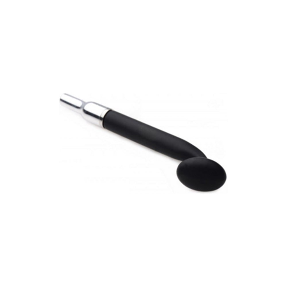 Accesoriu Violet Wand din Silicon Premium XR Brands - Cap de Ciuperca Flexibil pentru Stimulare Electrica Intensa, Compatibil cu Zeus Twilight