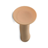 Dildo flexibil din silicon premium cu ventuza - Tehnologie termo-reactiva, compatibil cu strap-on - 18.3 cm lungime, Culoare Pielii