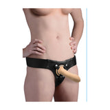 Dildo flexibil din silicon premium cu ventuza - Tehnologie termo-reactiva, compatibil cu strap-on - 18.3 cm lungime, Culoare Pielii