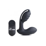 Stimulator Prostata P-Stim Hollow Prostate Plug - design gol pentru stimulare unica - 7 Moduri Vibratii, 2 Motoare Puternice controlate cu telecomanda wireless - reincarcabil, rezistent la apa IPX7