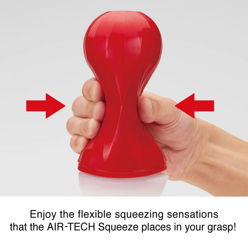 TENGA Air-Tech Squeeze Masturbator Reutilizabil pentru Barbati, Negru