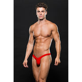 Tanga Barbatesc Microfibra cu Fermoar Lowrise Rosu - Confortabil si Provocator, L/XL