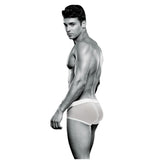 Boxeri Barbati ENVY Bulge Trunk Alb - Croiala Joasa, Sustinere Optima si Accente Sexy, S/M