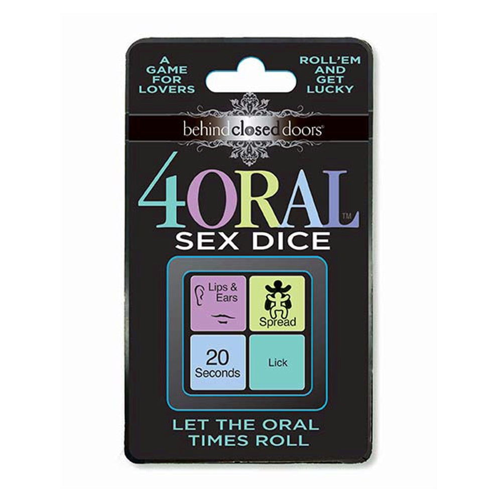 Set 4 Zaruri Kinky Pentru Preludiu Oral - 4 zaruri care indica partea corpului, metoda, pozitia si durata activitatilor - ideal pentru jocuri in cuplu
