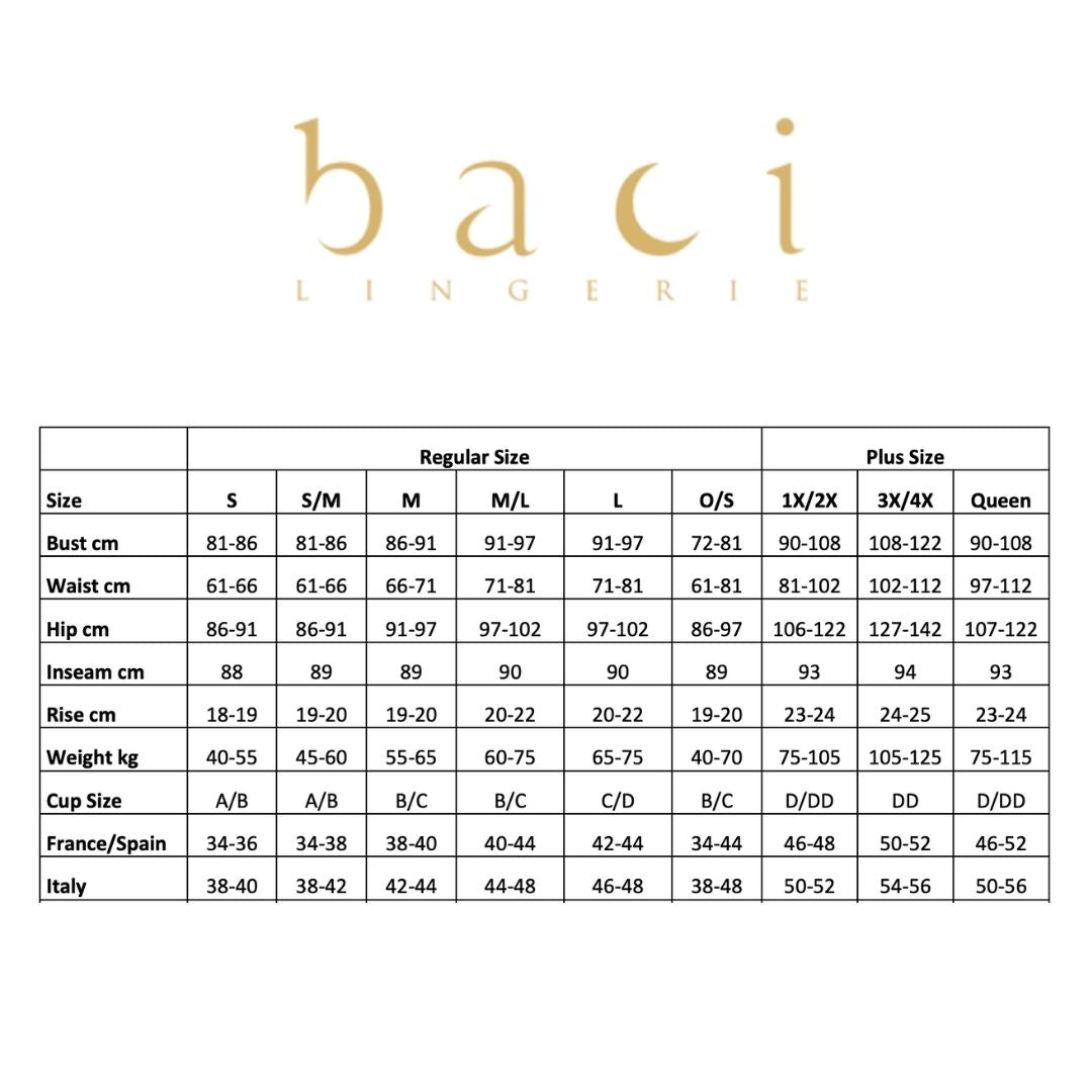 Set Lenjerie 3 Piese Baci Leopard - Bralette cu fundita si detalii din dantela, chiloti tanga, portjartiere - ideal pentru nopti senzuale