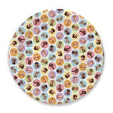 Farfurii Mini-Penis pentru Petreceri Burlacite - Set 8 Farfurii Amuzante 17.8 cm - Candyprints