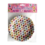 Farfurii Mini-Penis pentru Petreceri Burlacite - Set 8 Farfurii Amuzante 17.8 cm - Candyprints