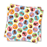 Servetele Mini-Penis pentru Petreceri Burlacite - Set 8 Servetele Amuzante pentru Adulti - Candyprints