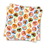 Servetele Dirty Boob pentru Petreceri Burlacite - Set 8 Servetele Amuzante pentru Adulti - Candyprints